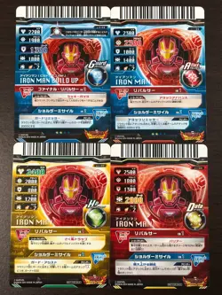 [SALE] Ironman Set Avengers Disc Wars Soul Royale Card Set Japanese - Image 4