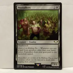 MTG Poxwalkers Magic: The Gathering Warhammer 40K Rare #049 - Image 1