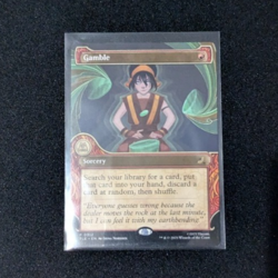 MtG TCG: Avatar TLE, Gamble (Showcase) #0312 Promo - Image 2