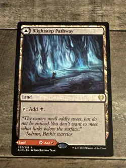 1x Blightstep Pathway - Kaldheim - NM - MTG - Image 1