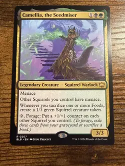 MTG Magic The Gathering Camellia the Seedmiser Rare - Image 1