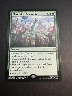 MTG Foil - Planewide Celebration - 172 / NM / English - Image 1
