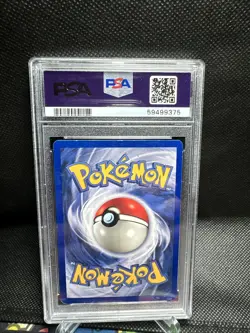 1999 POKEMON BASE SET UNLIMITED #3 CHANSEY-HOLO PSA 5 - Image 2