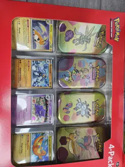 Set of 2 - Pokemon TCG 151 Mini Tins 4 Pack + 4 Promos - 16 Total Packs - Image 2