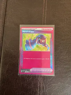 Hero's Cape 152/162 TEF - EN - ACE SPEC Trainer Tool Pokemon TCG Temporal Forces - Image 1