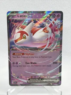 Latias ex 076/191 NM/M Sv08 SSP EN Surging Sparks Pokemon TCG - Image 1