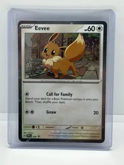 *SWIRL* Pokemon TCG Eevee SVP200 Black Star Cosmos Holo Promo Destined Rivals - Image 1
