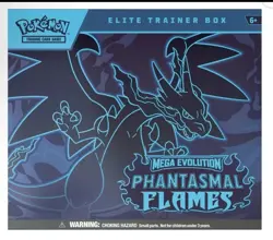 PreSale For Pokemon TCG Phantasmal Flames ETB Factory Sealed PreOrder Confirmed - Image 1