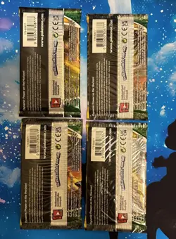 Sealed Evolving Skies Pokemon TCG Booster Packs Complete Art Set (4 Packs) - Image 2