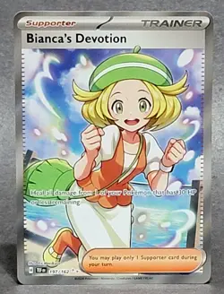 Pokemon Bianca's Devotion 197/162 Ultra Rare Temporal Forces NM - Image 1