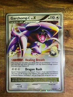 Garchomp C LV.X 145/147 Platinum Supreme Victors Pokemon TCG NM - Image 1