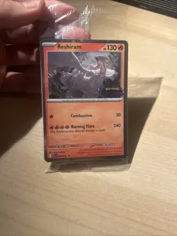 Reshiram 017/094 - Pokemon TCG: Phantasmal Flames - SEALED Stamped Promo - Image 3