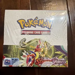 Pokemon TCG Scarlet and Violet Base Set Booster Box Factory Sealed - Image 1