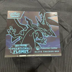 Pokemon Phantasmal Flames Pokemon Center ETB New Sealed - Image 1