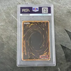 2007 Yugioh 1st Edition Gene Warped Warwolf #EN001 Ultimate Rare PSA 8 LOW POP! - Image 2