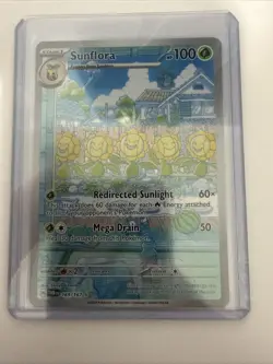 Pokemon TCG Sunflora Illustration Rare Card 169/167 Twilight Masquerade Sv06 - Image 5