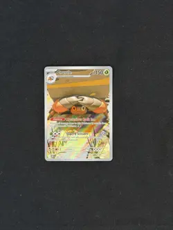 Pokemon Destined Rivals Crustle Illustration Rare Card 186/182 - Image 1