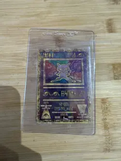 Pokemon TCG Ancient Mew Promo Holo Rare Card 1999/2000 NM/LP Condition - Image 1