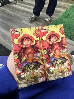 One Piece Card PRB-01 Premium The Best booster bundle JAP prb01 SEALED LOT OF 2 - Image 5