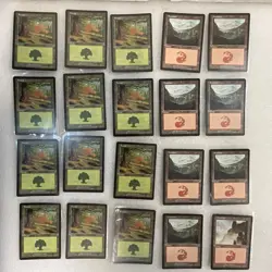 MTG Magic The Gathering 20 Card Lot Gotest Mountain Odyssey GnuTradingCards - Image 1