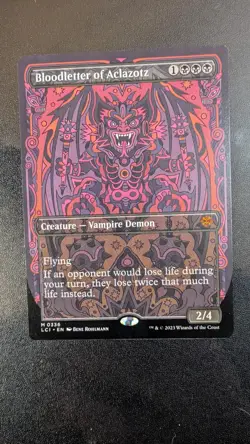 MTG Bloodletter of Aclazotz (Borderless) LCI 336 Lost Caverns of Ixalan Regular* - Image 1