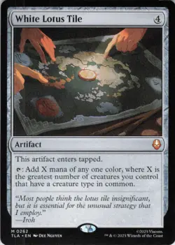 MTG White Lotus Tile (262) | NM | Avatar: The Last Airbender {TLA} - Image 1