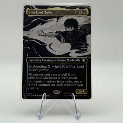 MTG Avatar - Fire Lord Zuko (Borderless) - TLA - NM - Image 1