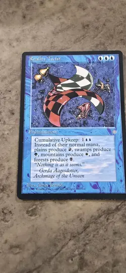 Reality Twist Ice Age Regular Enchantment MTG MP - Image 1