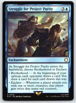 Struggle for Project Purity - Universes Beyond Fallout - MTG - Near Mint - Image 1