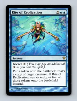 Rite of Replication Zendikar Non-Foil MTG LP - Image 1