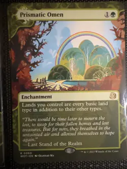 Prismatic Omen Wilds of Eldraine: Enchanting Tales Regular - Image 1