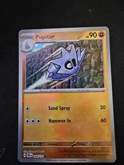 Pupitar (Master Ball Pattern) 048/131 Pokemon TCG Prismatic Evolutions Holo Card - Image 2