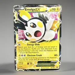 Emolga EX 46/146 Ultra Rare XY 2014 Pokemon TCG MP - Image 1