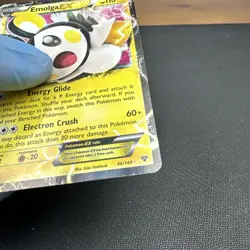 Emolga EX 46/146 Ultra Rare XY 2014 Pokemon TCG MP - Image 5
