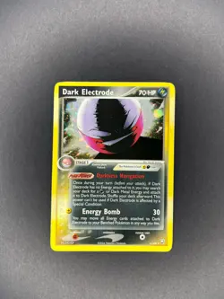 Pokemon Dark Electrode 4/109 Holo Rare Team Rocket Returns-MP - Image 1