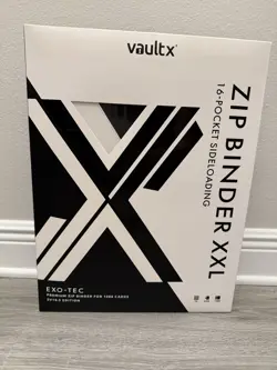 VaultX SV10.5 XXL 16 Pocket Binder Pokemon Black Bolt & White Flare New Sealed - Image 1