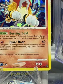 Pokemon TCG - Entei lv.43 4/132 Holo - Secret Wonders - LP/MP - Image 5