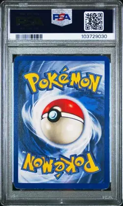 1999 POKEMON BASE SET UNLIMITED #6 GYARADOS-HOLO PSA 5 - Image 2