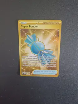 Carte Pokemon Super Bonbon 256/198 Gold EV01 Ecarlate & Violet FR - Image 1