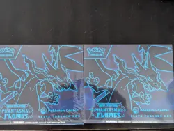 (2) Pokemon Center Phantasmal Flames Elite Trainer Box ETB Sealed - Image 1