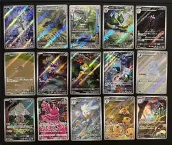 NM JP Pokemon TCG Lot Of 52 Art Rare Holos!! AR/SAR/CHR!!! - Image 2