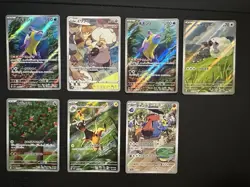 NM JP Pokemon TCG Lot Of 52 Art Rare Holos!! AR/SAR/CHR!!! - Image 5