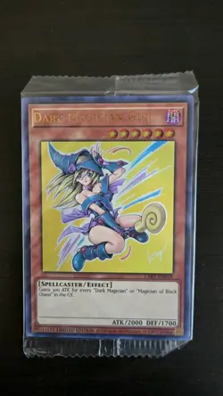 Yu-Gi-Oh Dark Magician Girl 2020 Lost Art LART-EN019 SEALED - Image 1