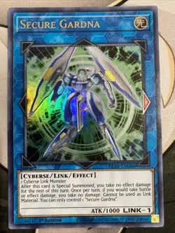 Yugioh! Secure Gardna - 1st ed Ultra Rare - BLAR-EN086 - LP - Image 1