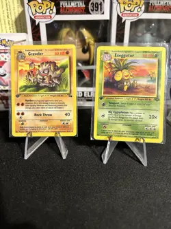 1st Edition fossil Pokemon Cards WOTC Lot of 2 - Image 2