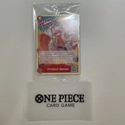 ONE PIECE CARD GAME MONKEY.D.LUFFY PREMIUM BANDAI CARD GAMES FEST 23-24 ENGLISH - Image 2
