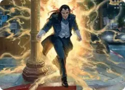 Morlun, Devourer of Spiders Art Card, Magic the Gathering Spider-Man, 9 - Image 1