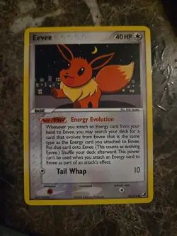 Eevee 55/115 Unseen Forces Regular. Near Mint Condition Vintage Pokemon Card - Image 1
