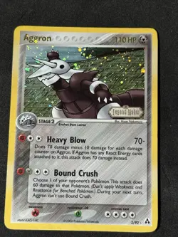 Aggron 2/92 EX Legend Maker Reverse Holo Stamped Pokemon Card - Image 2