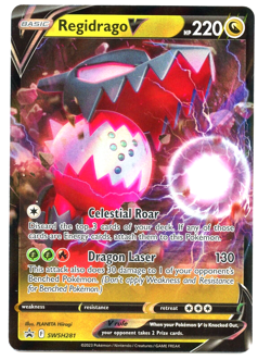 Regidrago V SWSH281 SWSH: Sword & Shield Promo Cards Holo - NM* Pokemon TCG - Image 1